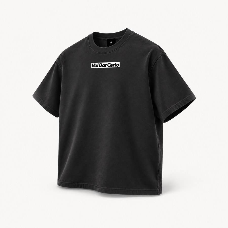 ''Vai Dar Certo'' Oversized Tee  #1